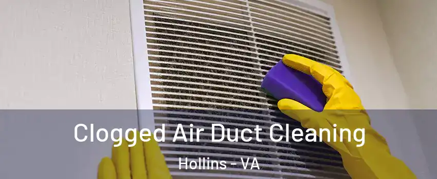  Clogged Air Duct Cleaning Hollins - VA