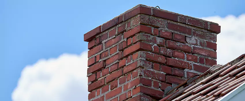 Brick Chimney Flue Installation in Hollins, VA