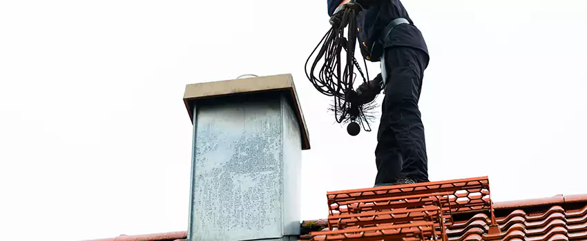 Chimney Brush Cleaning in Hollins, Virginia