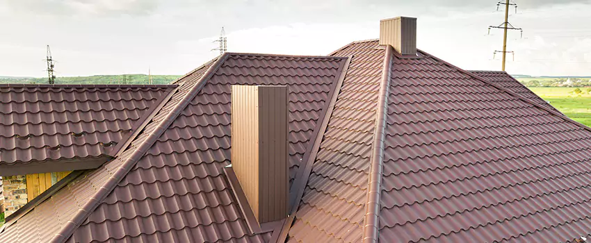 Residential Chimney Flashing Restoration in Hollins, VA