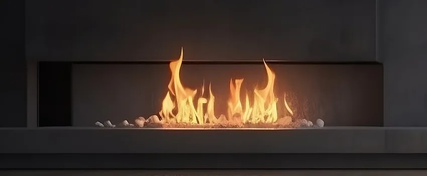 B-Vent Gas Fireplace Installation in Hollins, VA