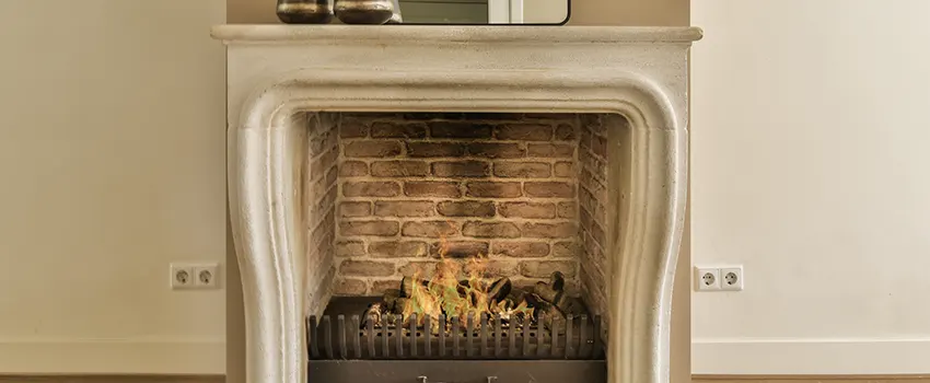 Vintage-style Fireplace Redesign in Hollins, Virginia