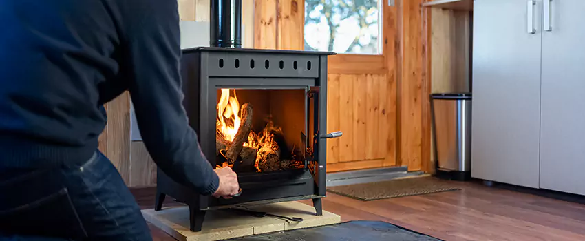 Open Hearth Wood Fireplace Installation in Hollins, VA