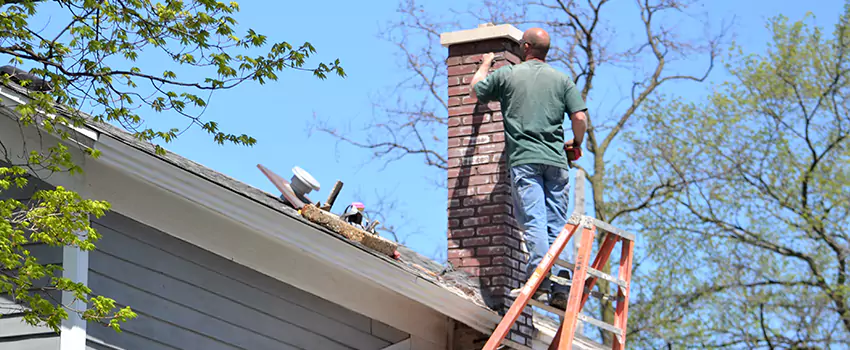 Vinyl and PVC Chimney Flashing Installation in Hollins, VA