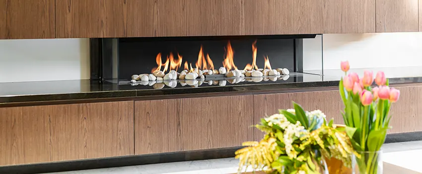 Double-height Fireplace Design Refurbishment in Hollins, Virginia